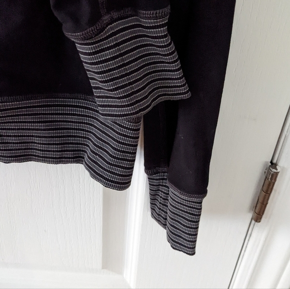 The north face track zip up jacket black size Large T8 - Picture 4 of 8